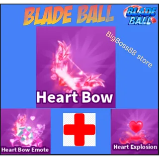 Heart Bow  Full set - Blade Ball