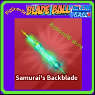 Samurai's Backblade - Blade Ball
