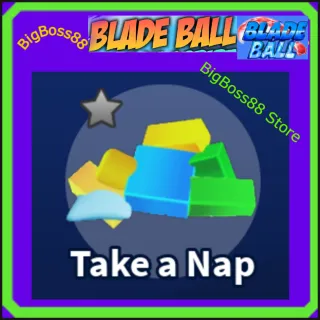 Take a Nap Emote - Blade Ball