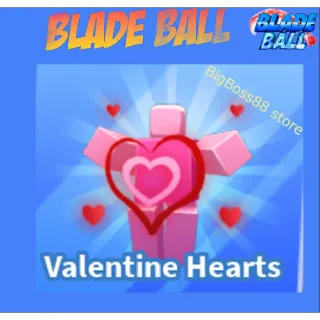 Valentine Hearts Emote - Blade Ball