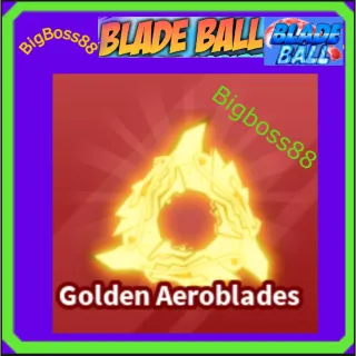 Golden Aeroblades - Blade Ball