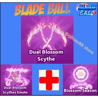 Dual Blossom Blade Full set - Blade Ball