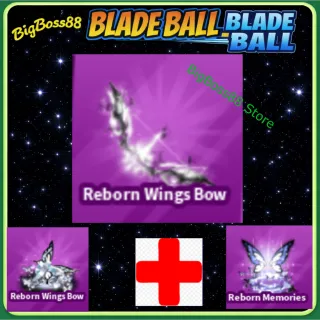 Reborn Wings Bow Full set - Blade Ball