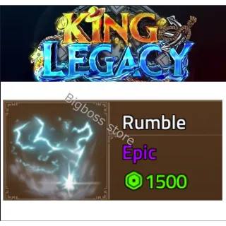 Rumble Fruit - King Legacy