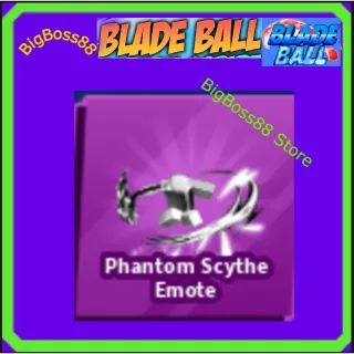 Phantom Scythe Emote - Blade Ball