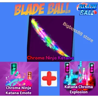 Chroma Ninja Katana Full set - Blade Ball