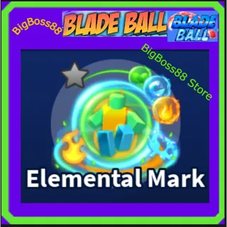 Elemental Mark Emote - Blade Ball