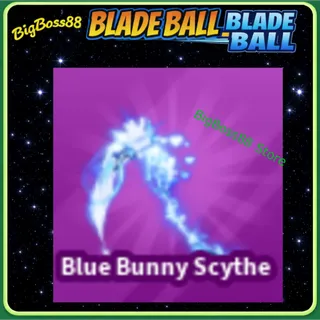 Blue Bunny Scythe - Blade Ball