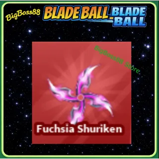 Fuchsia Shuriken - Blade Ball