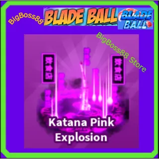 Katana Pink Explosion - Blade Ball