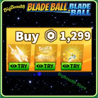 Dual Radiant Duckling Kunai - Blade Ball
