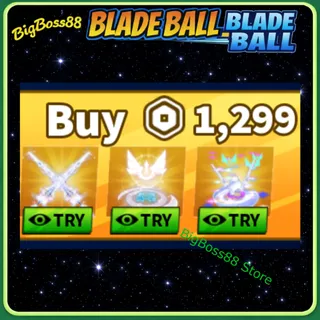 Dual Celestial Hero Blade - Blade Ball