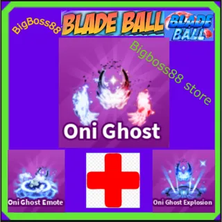 Oni Ghost Full set - Blade Ball