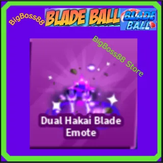 Dual Hakai Blade Emote - Blade Ball