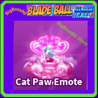 Cat Paw Emote - Blade Ball