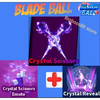 Crystal Scissors Full set - Blade Ball