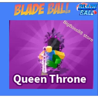 Queen Throne Emote - Blade Ball