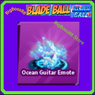 Ocean Guitar Emote - Blade Ball