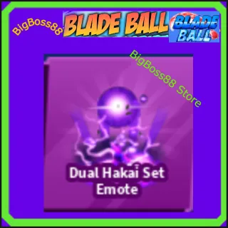 Dual Hakai Set Emote - Blade Ball