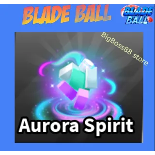 Aurora Spirit Emote - Blade Ball