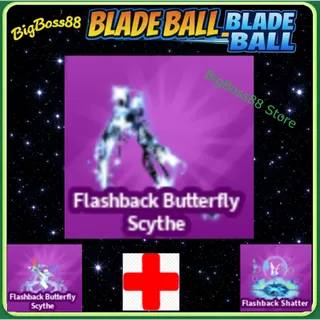 Flashback Butterfly Scythe Full set - Blade Ball