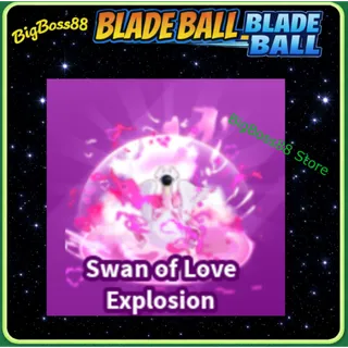 Swan of Love Explosion - Blade Ball