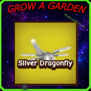 Silver Dragonfly - Grow A Garden