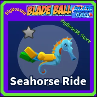 Seahorse Ride Emote - Blade Ball