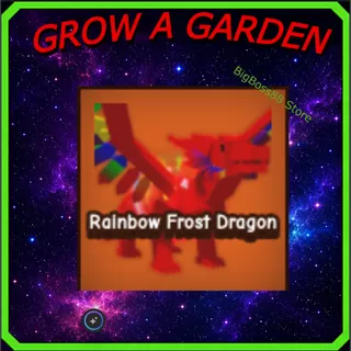 Rainbow Frost Dragon - Grow A Garden