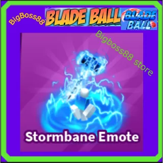 Stormbane Emote - Blade Ball