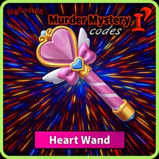 x2 Heart Wand - Murder Mystery 2 / MM2
