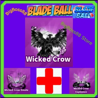 Wisteria parasol set + Wicked crow set + Peachborne fan set + Dual nyxpetal fan set+ and Moonbeam bow set - Blade Ball