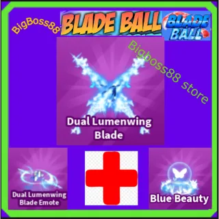 Dual Lumenwing Blade Full set - Blade Ball