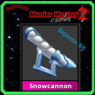 Snowcannon - Murder Mystery 2 / MM2