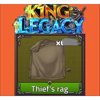 x400 Thief Rag - King Legacy