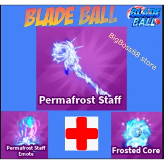 Permafrost Staff Full set - Blade Ball