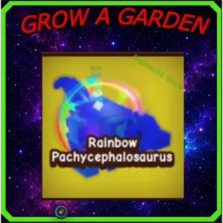Rainbow Pachycephalosaurus - Grow A Garden
