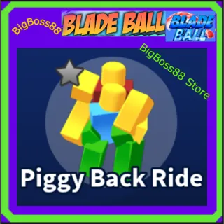 Piggy Back Ride Emote - Blade Ball