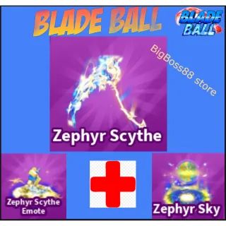 Zephyr Scythe Full set - Blade Ball