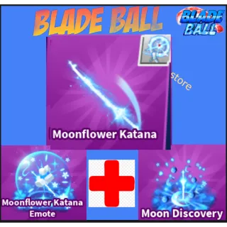 Moonflower Katana Finisher Full set - Blade Ball