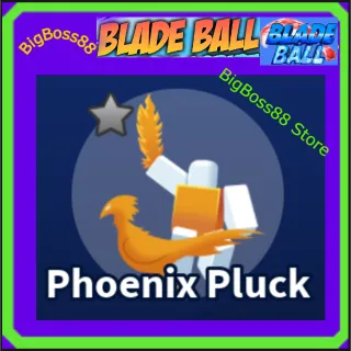 Phoenix Pluck Emote - Blade Ball