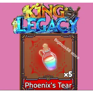 x5 Phoenix tear - King legacy