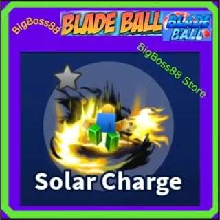 Solar Charge Emote - Blade Ball