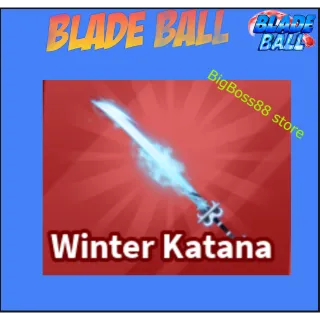 Winter Katana - Blade Ball