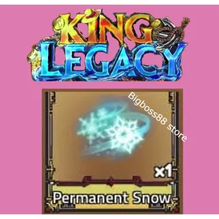 PERMANENT SNOW - KING LEGACY