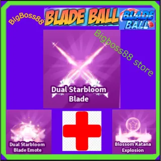 Dual Starbloom Blade Full set - Blade Ball