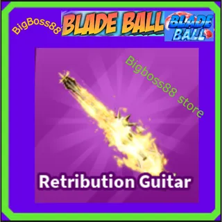 Retribution Guitar - Blade Ball