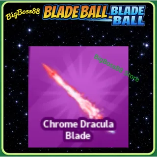 Chrome Dracula Blade - Blade Ball