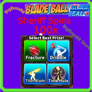 Sheriff Spins - Blade Ball