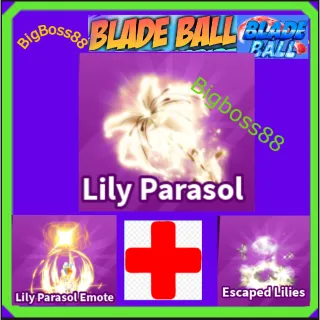 Lily Parasol Full set - Blade Ball
